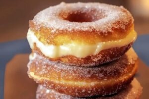 Irresistible Churro Cheesecake Donut Cookies with Cinnamon Sugar Recipe