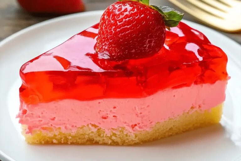 Strawberry Jello Cake Recipe