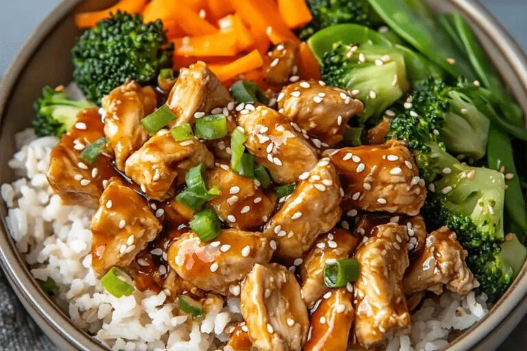 Teriyaki Chicken Rice Bowl Recipe