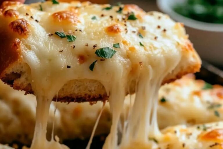 Ultimate Cheesy Garlic Bread Recipe