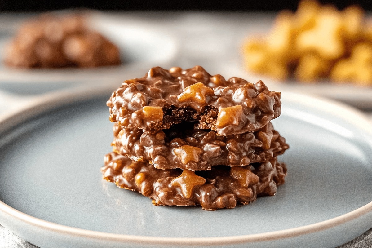 No-Bake Star Crunch Cookies Recipe