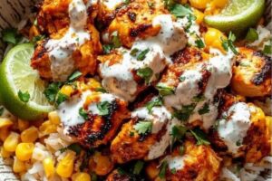 Street Corn Chicken Bowl Recipe
