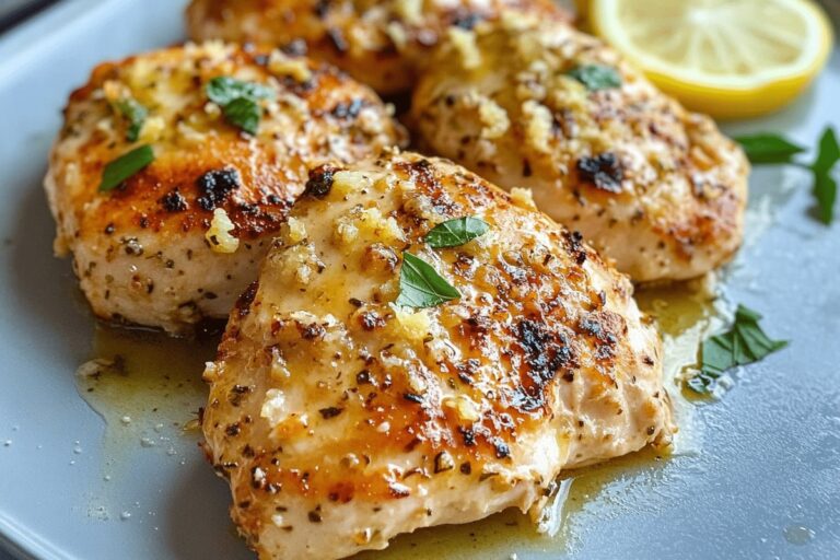 Easy Lemon Garlic Parmesan Chicken Recipe