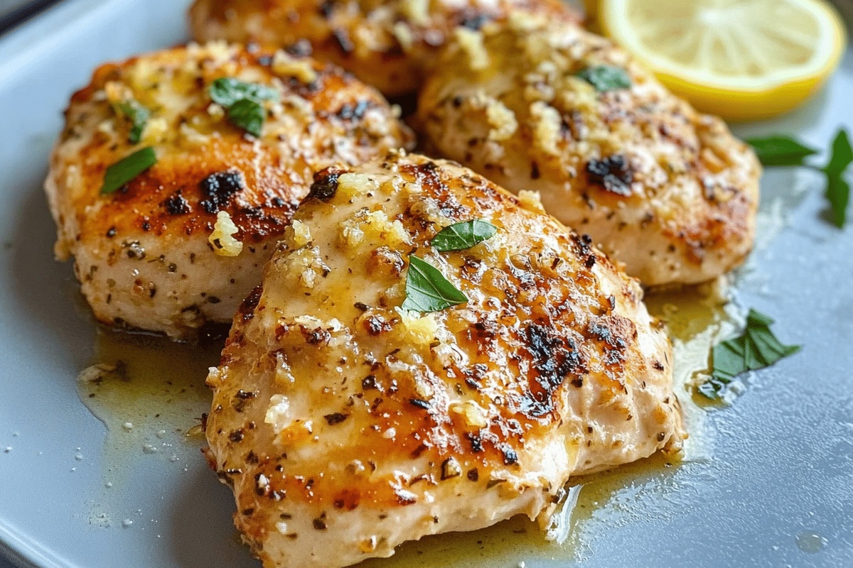 Easy Lemon Garlic Parmesan Chicken Recipe