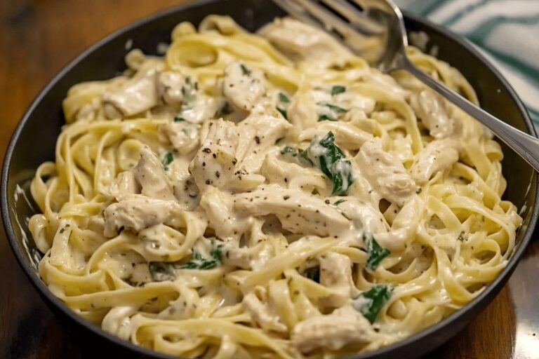 Chicken Fettuccine Alfredo Recipe