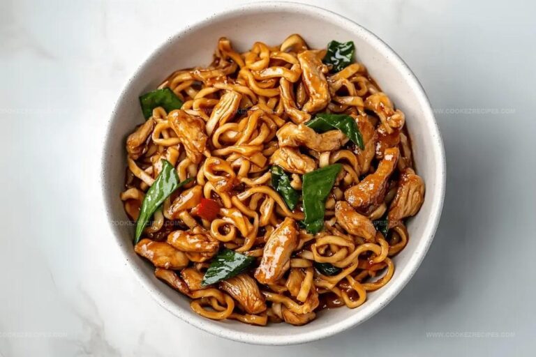 Three Cup Chicken Noodles Recipe