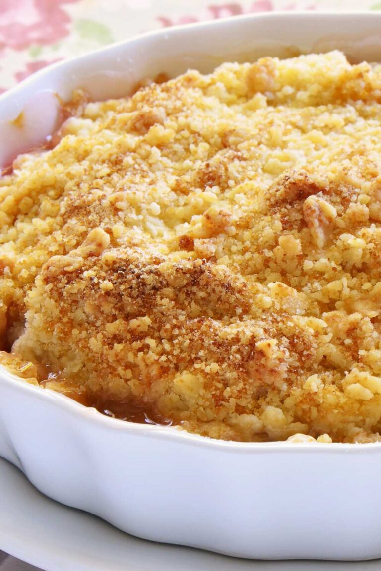 Sharp Rhubarb Crumble Recipe