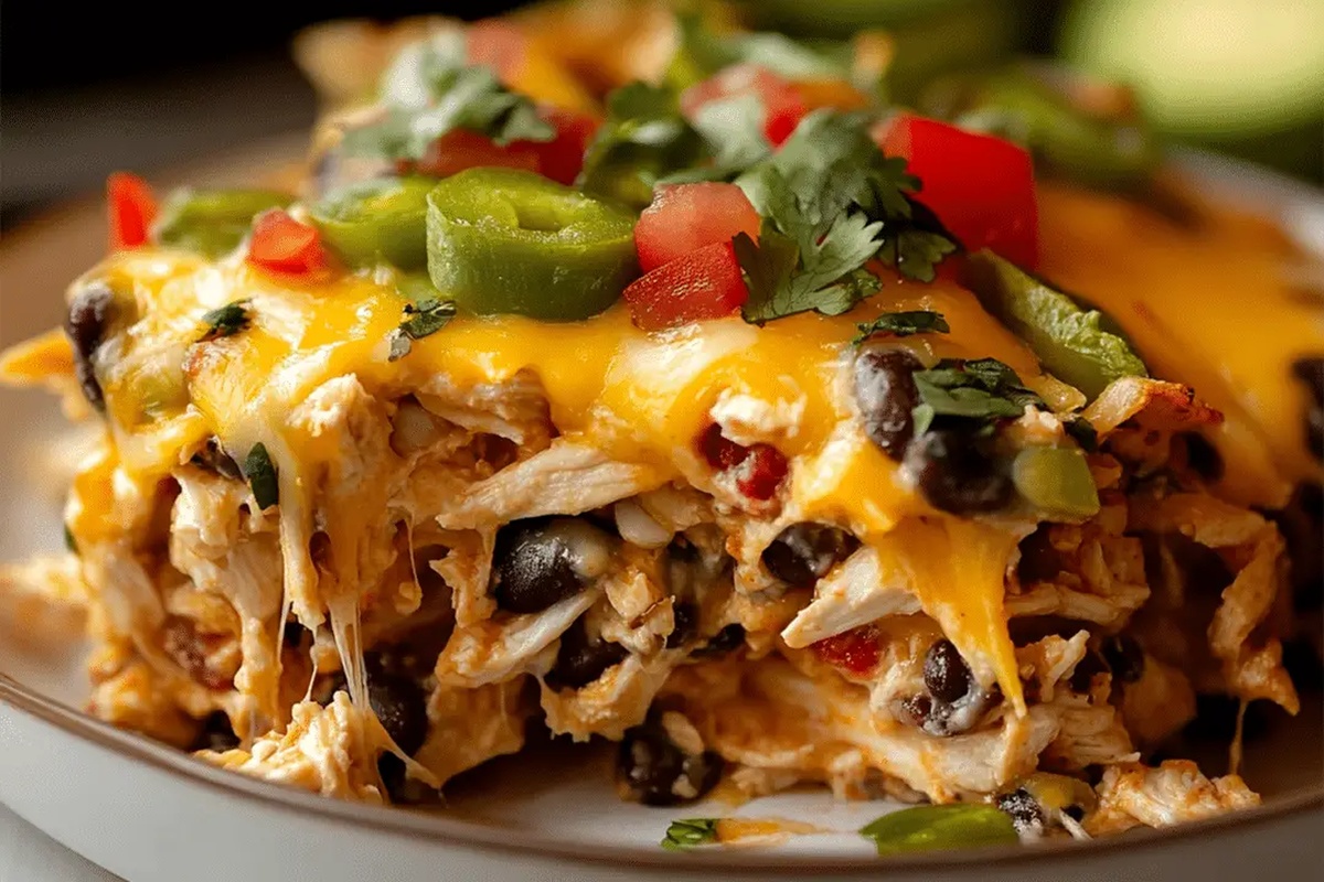 Chicken Burrito Bake Recipe