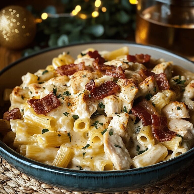 Herby Chicken Bacon Ranch Pasta Recipe
