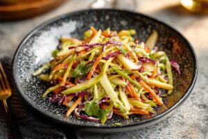 Sweet and Tangy Apple Slaw Recipe