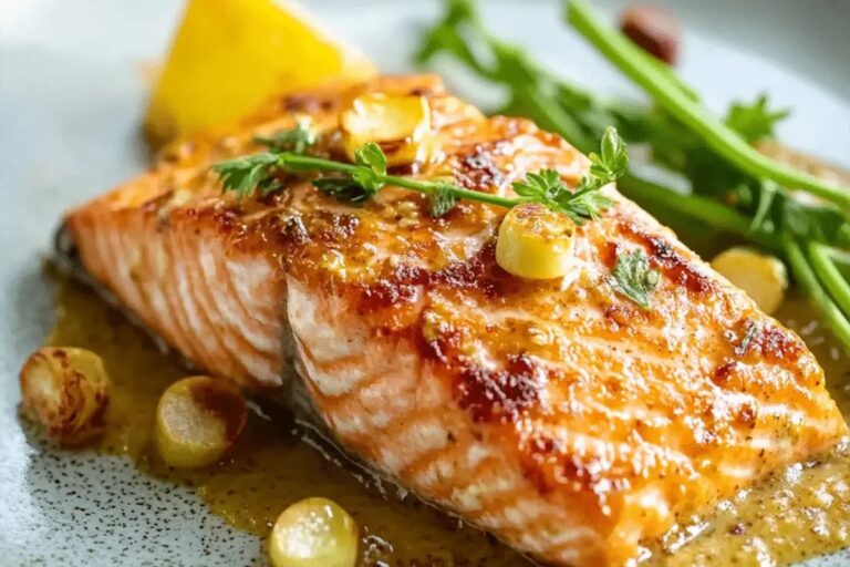 Baked Dijon Salmon Recipe