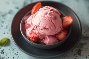 Homemade Strawberry Ice Cream Recipe