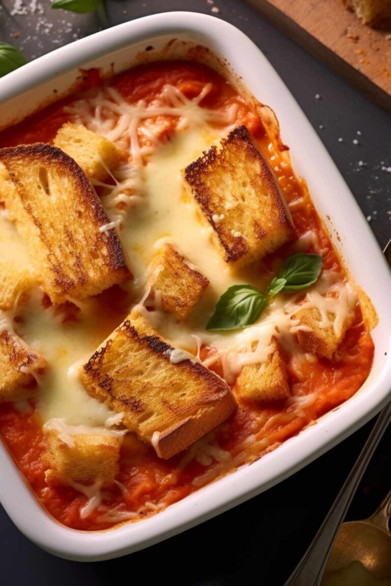 Tomato Soup and Grilled Cheese Casserole Recipe