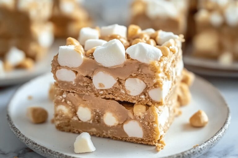 Peanut Butter Marshmallow Squares Recipe
