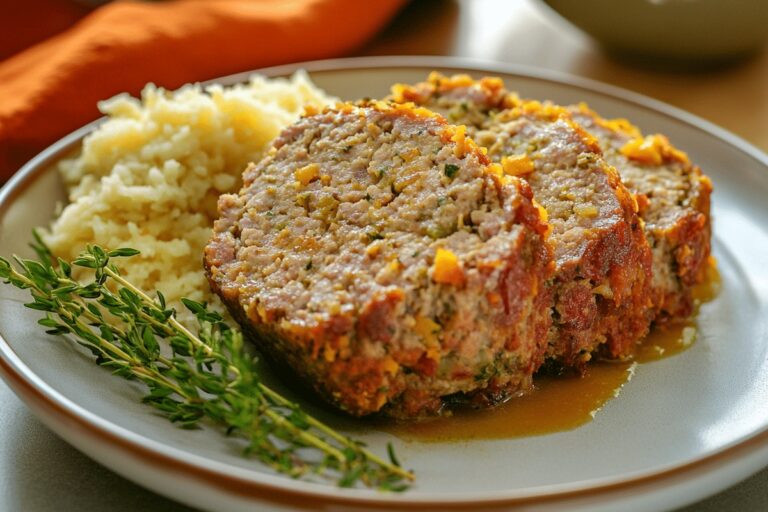 Turkey Meatloaf with Sweet Potato Glaze Recipe