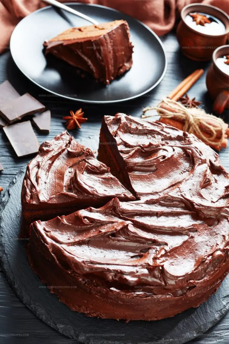Decadent Chocolate Fudge Cake Recipe