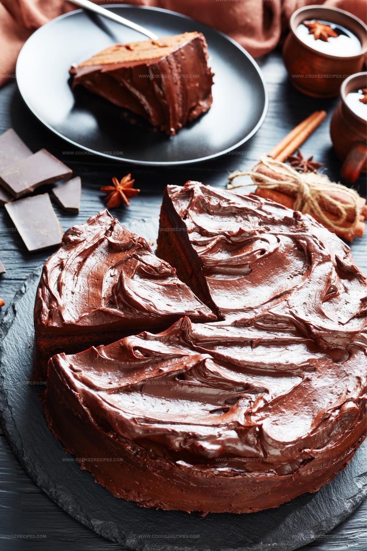 Decadent Chocolate Fudge Cake Recipe