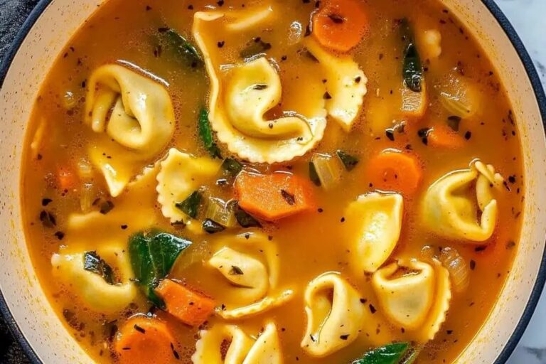 Vegetable Tortellini Soup Recipe