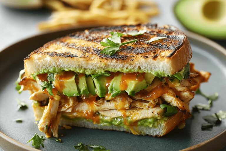 Chicken Avocado Melt Recipe