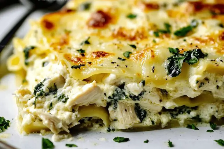 White Chicken Lasagna Recipe