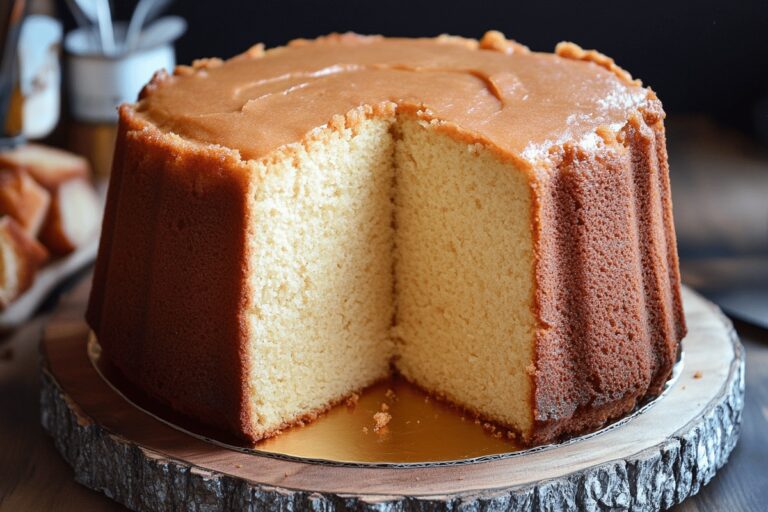 Mile High Pound Cake Recipe