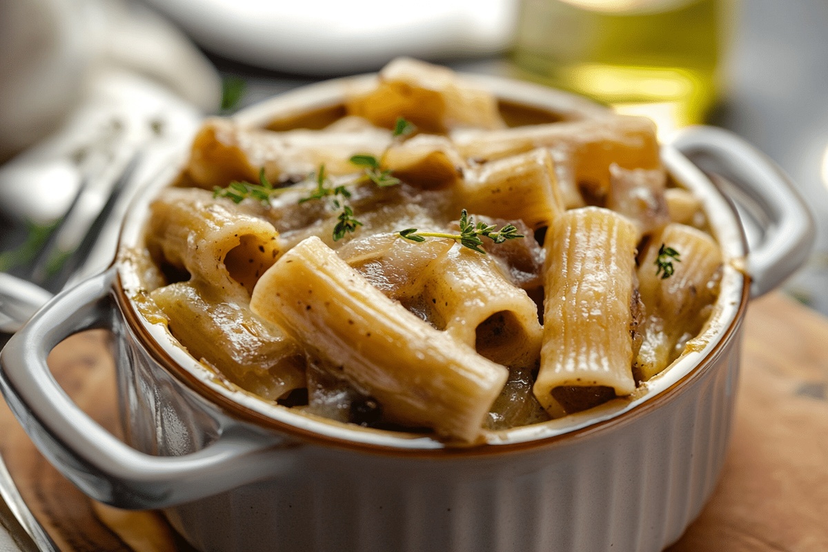 French Onion Pasta Recipe