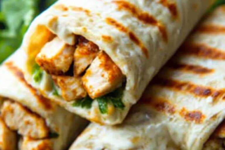Chicken Ranch Wraps Recipe