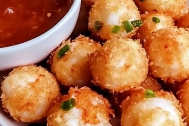 Crispy Shrimp Balls with Sweet Chili Sauce Recipe