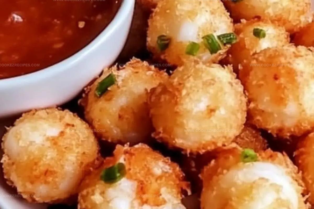 Crispy Shrimp Balls with Sweet Chili Sauce Recipe