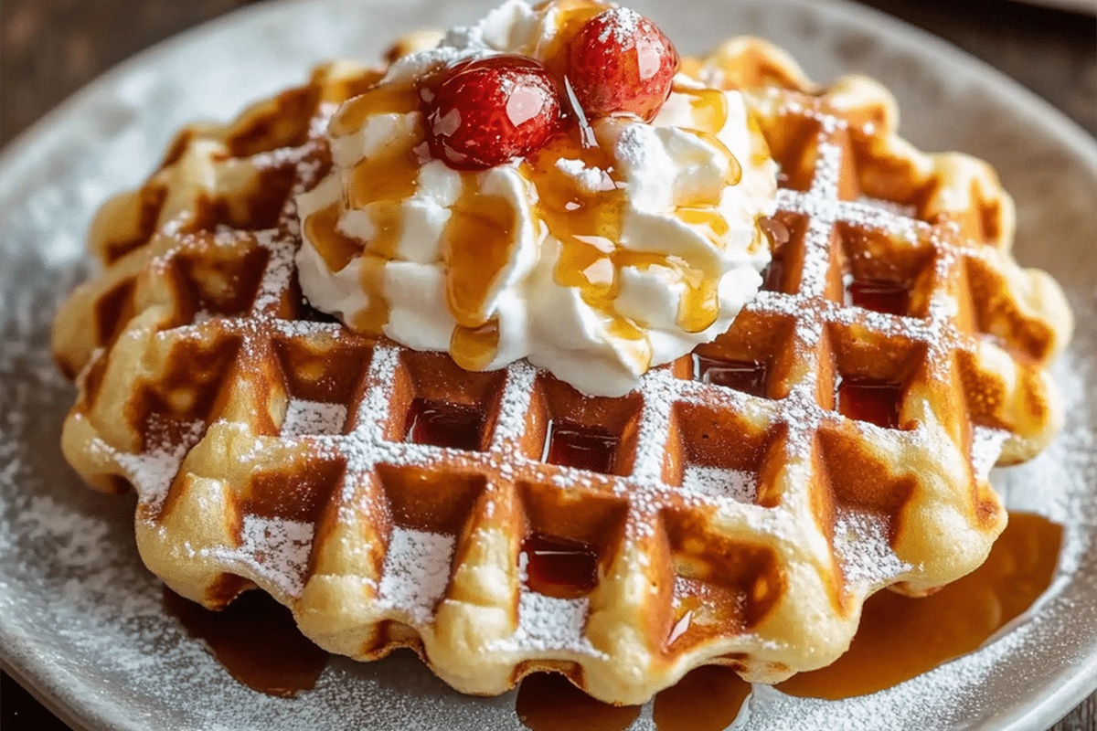 Belgian Waffles Recipe