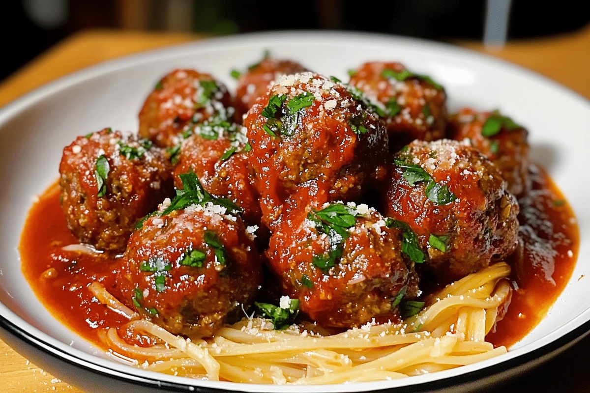 Homemade Italian Meatballs Recipe