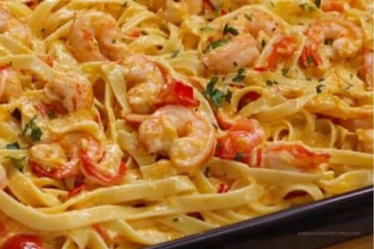 Cajun Crawfish Fettuccine Recipe