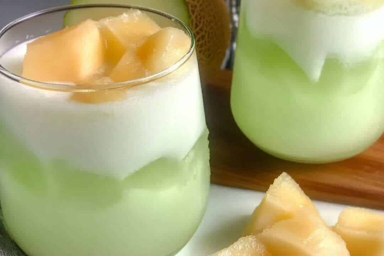 Agua de Melon (Melon con Leche) Recipe