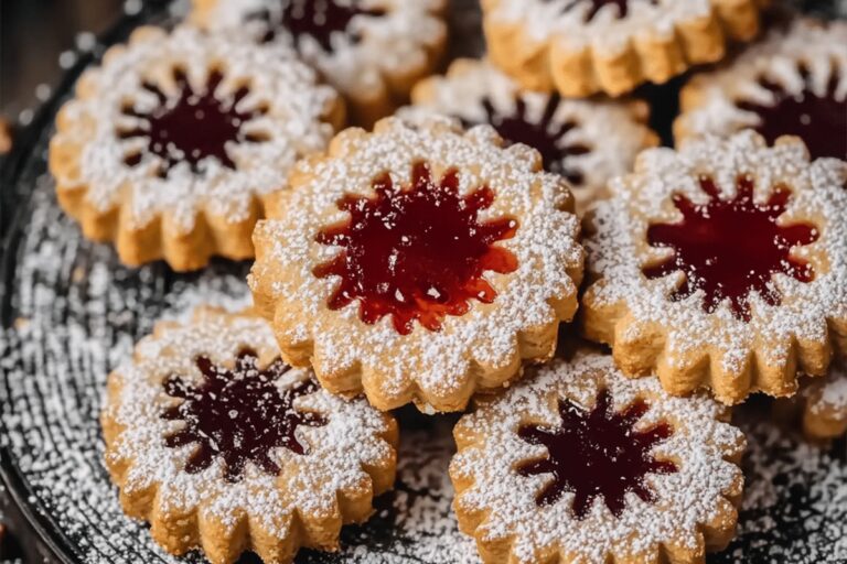 Hazelnut Linzer Cookies Recipe