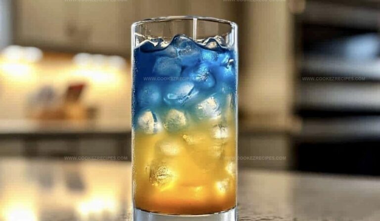 Honey Lemon Butterfly Fizz Recipe
