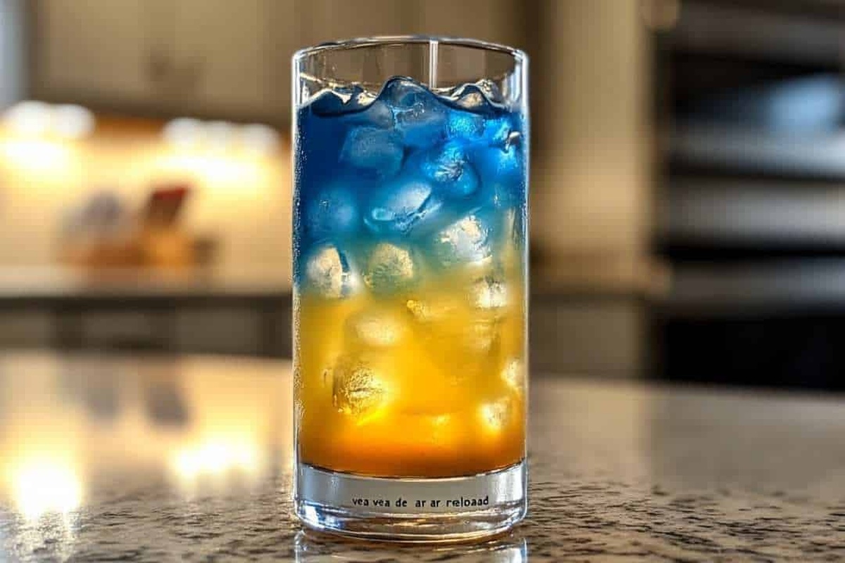 Honey Lemon Butterfly Fizz Recipe