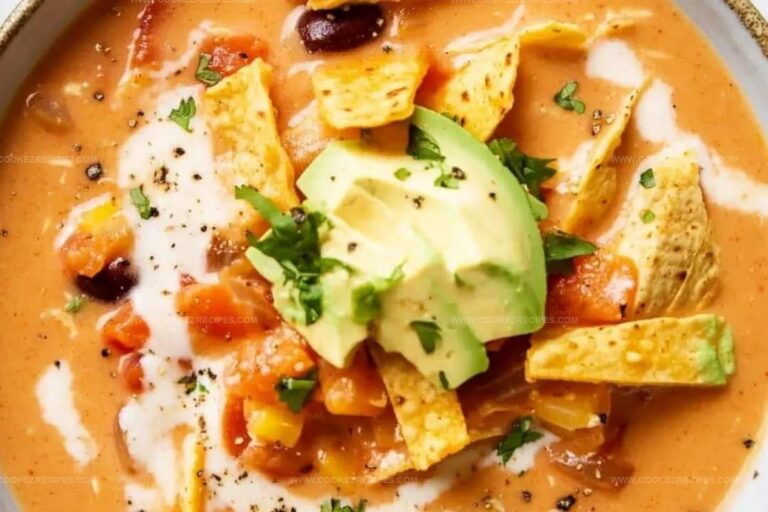 Creamy Chicken Tortilla Soup Recipe