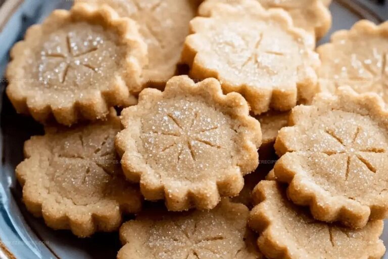 Brown Sugar Shortbread Cookies Recipe