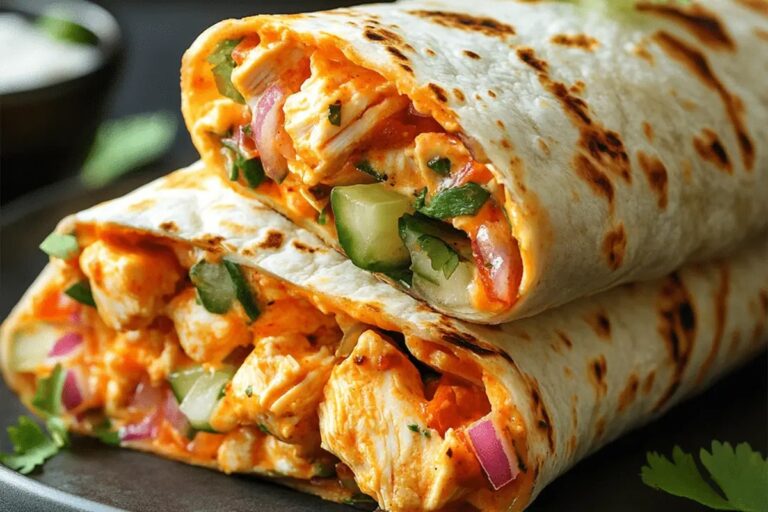 Buffalo Chicken Wraps Recipe
