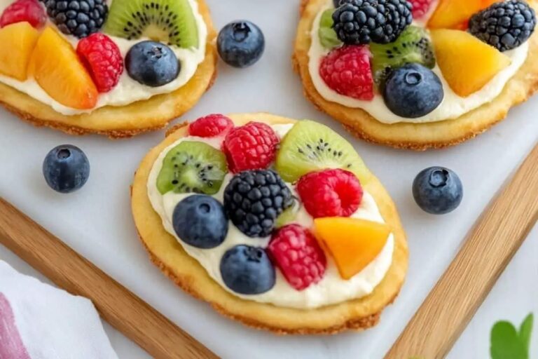 Easter Egg Fruit Pizzas Recipe