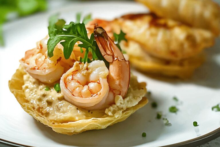 Elegant Shrimp Newburg in Puff Pastry Shells Recipe