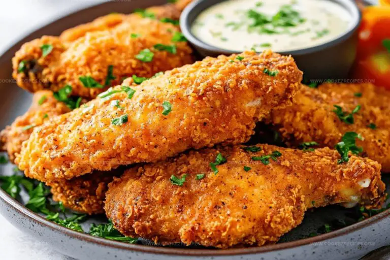 Crispy Oven Fried Chicken Recipe