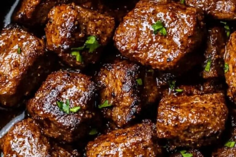 Cajun Garlic Butter Steak Bites Recipe