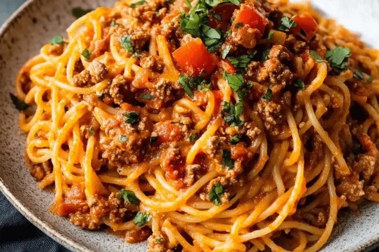 Taco Spaghetti Recipe
