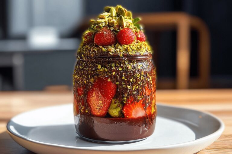 Chocolate Dubai Strawberry Cup Recipe