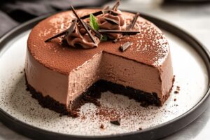 No Bake Chocolate Cheesecake Recipe