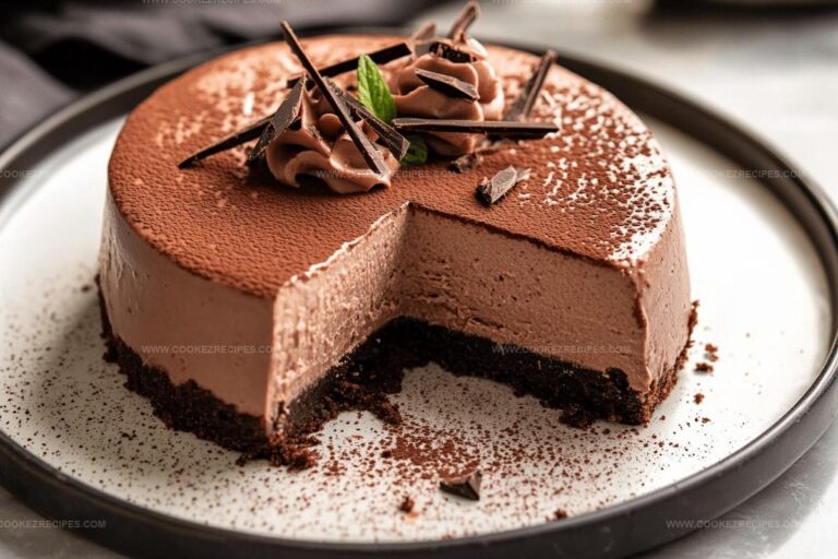 No Bake Chocolate Cheesecake Recipe