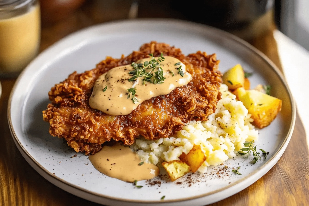 Crispy Chicken Fried Steak Recipe