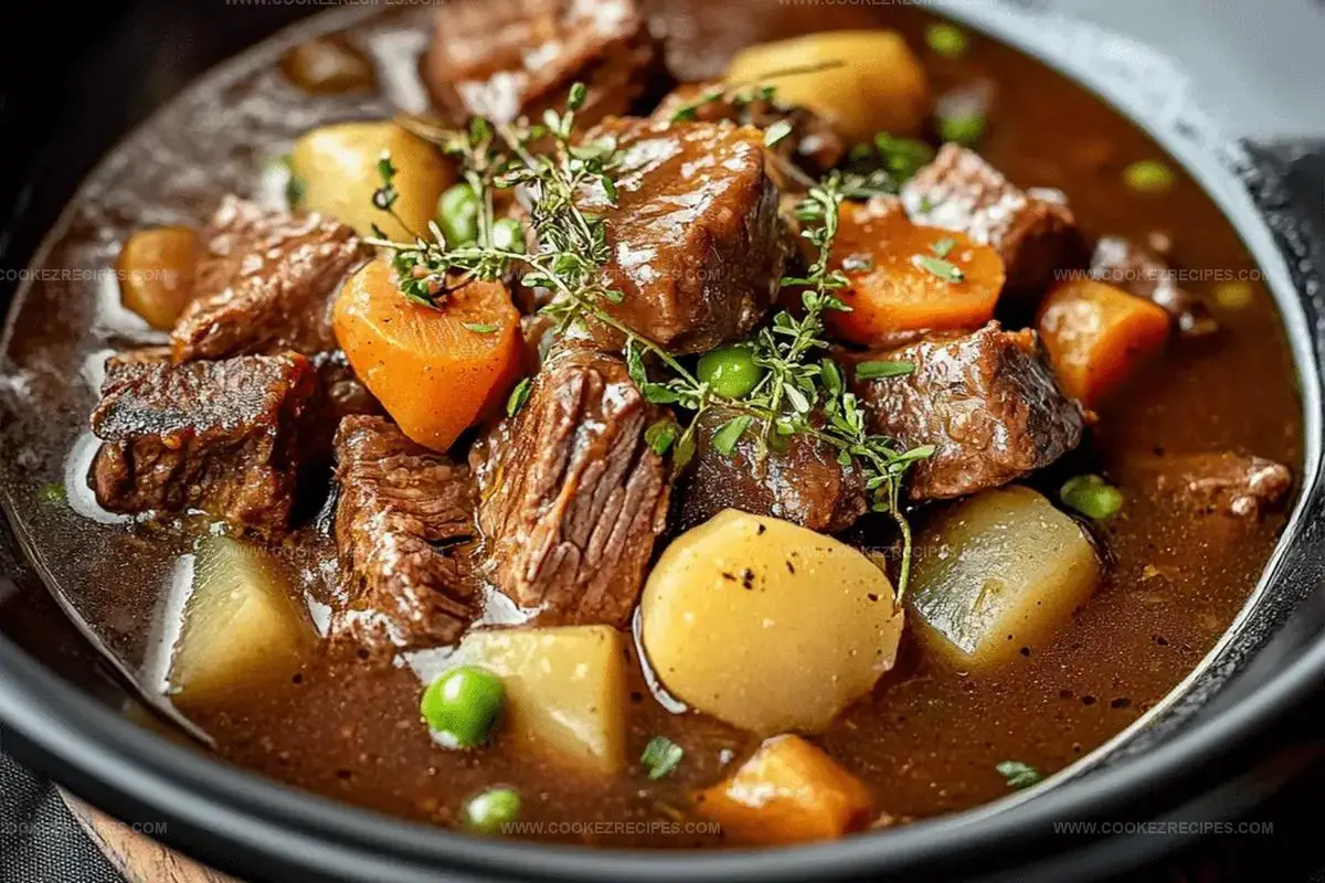 Beef Stew (Slow Cooker) Recipe
