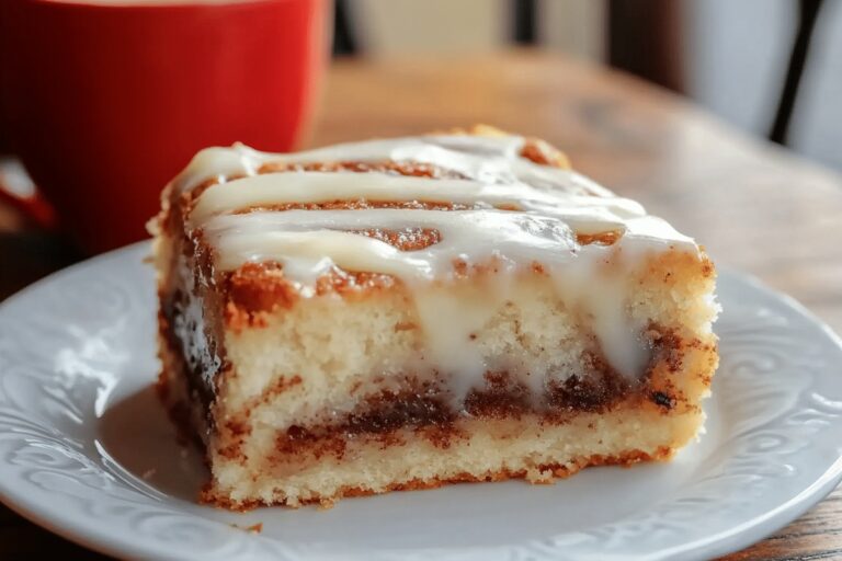 Cinnamon Roll Coffee Cake Recipe